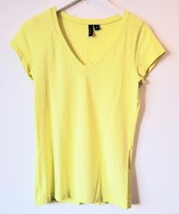Cynthia Rowley Lime Yellow Tee Shirt